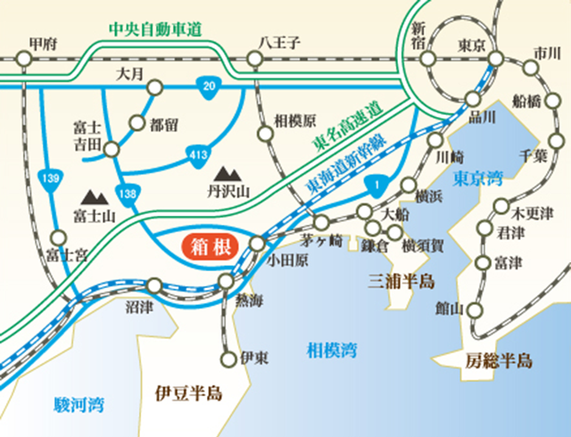 各種交通機関マップ
