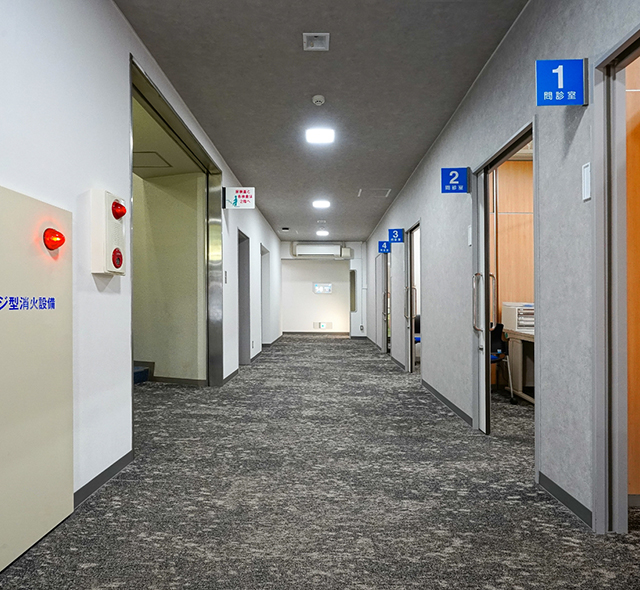 施設健診 施設内