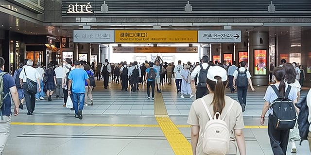 品川駅港南口から徒歩６分の好アクセス